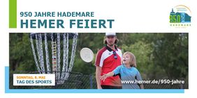 950 Jahre Hademare - Tag des Sports am Sonntag, 8. Mai, im Sauerlandpark.