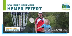 950 Jahre Hademare - Tag des Sports am Sonntag, 8. Mai, im Sauerlandpark.