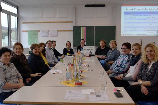 Das jüngste Treffen der Energiebeauftragten am 12.02.2019 in der Gesamtschule.