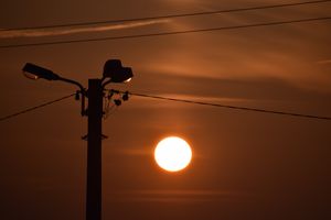 Straßenbeleuchtung ist ausgefallen. Wir kümmern uns drum.