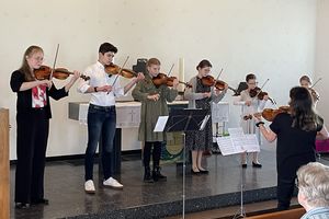 Die Violinklasse der Musikschule der Stadt Hemer. Die Violinklasse der Musikschule der Stadt Hemer.