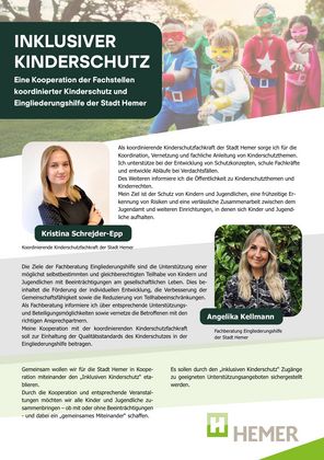 Flyer Inklusiver Kinderschutz