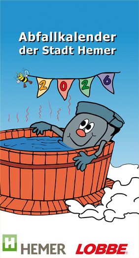 Der Abfallkalender 2026 ist ab dem 22.12. erhältlich.