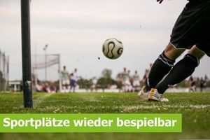 Die Sportplätze in Hemer können wieder genutzt werden.