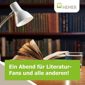 Veranstaltung in der Stadtbücherei Hemer am 15. April 2026 um 19.30 Uhr.