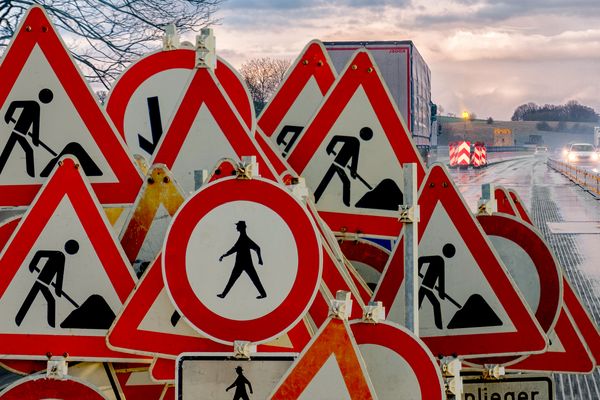 Baustellen im Hemeraner Stadtgebiet