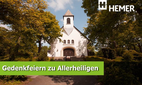 Zu Allerheiligen lädt die Friedhofsverwaltung der Stadt Hemer herzlich ein, gemeinsam stille Momente zu erleben und der Verstorbenen zu gedenken.