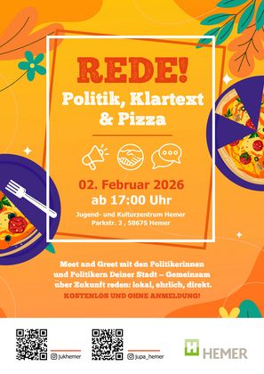 Meet and Greet mit den Politikerinnen und Politikern deiner Stadt.