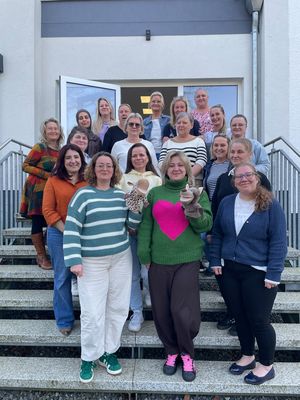 Insgesamt 18 Kindertagespflegepersonen sowie die Fachberatung der Kindertagespflege nahmen an der Veranstaltung teil.