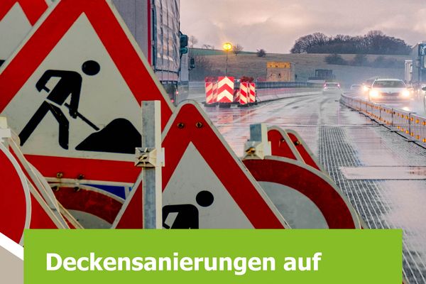 Deckensanierungen auf mehreren Straßen in Hemer