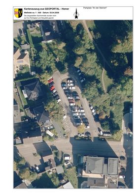 Parkplatz „An der Steinert“ in Hemer