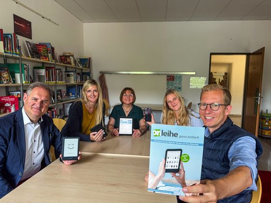 Die Bücherei ist zurück in der digitalen Spur.