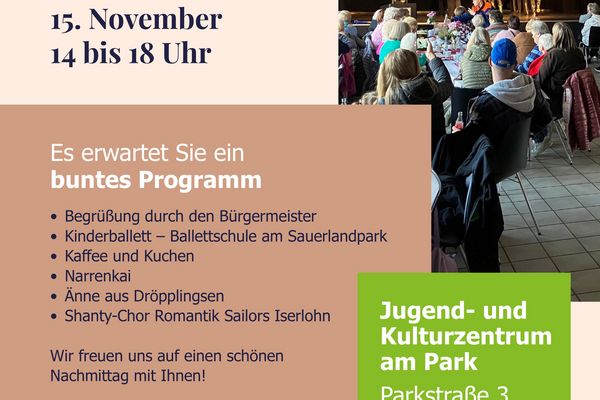 Seniorentag am 15. November