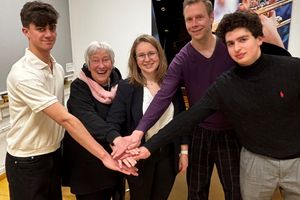 Ein musikalisch erfolgreiches Team (v.l.): Martin Keim-Encinas, Ursula Schwingel, Lydia Streiter, Martin Brödemann, Erik Aklender.