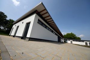 Das neue Sportlergebäude am Ernst-Loewen-Sportplatz in Deilinghofen.