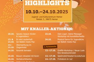 Herbstferienprogramm der Kinder- und Jugendförderung Herbstferienprogramm der Kinder- und Jugendförderung