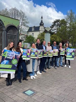 Organisatoren, Sponsoren und Gastronomen präsentieren den Thekentanz am 30. Mai 2026.