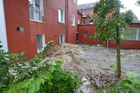 Hochwasser in Hemer.