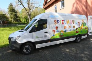 Das Spielmobil der Stadt Hemer.