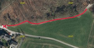 Die Sperrung des betroffenen Wegabschnitts erfolgt voraussichtlich ab Mittwoch, 18. Februar, für etwa drei Wochen. 