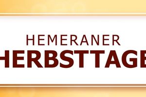 Ein Klassiker: die Hemeraner Herbsttage am letzten September-Wochenende. Ein Klassiker: die Hemeraner Herbsttage am letzten September-Wochenende.