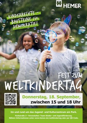 Hemer feiert den Weltkindertag.