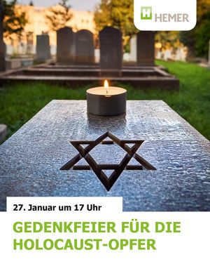 Zentrale Gedenkfeier für die Opfer des Holocaust
