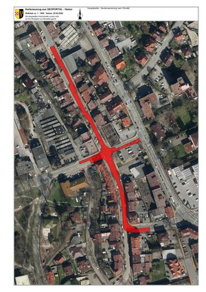 Deckensanierung auf der Hauptstraße nach Ölunfall 