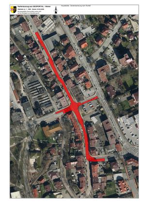 Deckensanierung auf der Hauptstraße nach Ölunfall 